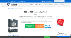 Desktop Screenshot of edbtopstconversion.systoolsgroup.com